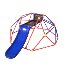 XCF007 6 Foot Dome Climber With 1.2 Meter Slide For Climbers Over 3 Years Old With Rock Climbing