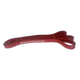 Latex Exercise Bands For Body Stretching, Powerlifting, Resistance Training - Not Shipped On Weekends (Color: Red)